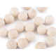 Margele din lemn fara gaura ø18 mm - Natural deschis (450 Bucăți) Margele din lemn fara gaura ø18 mm - Natural deschis (450 Bucăți)