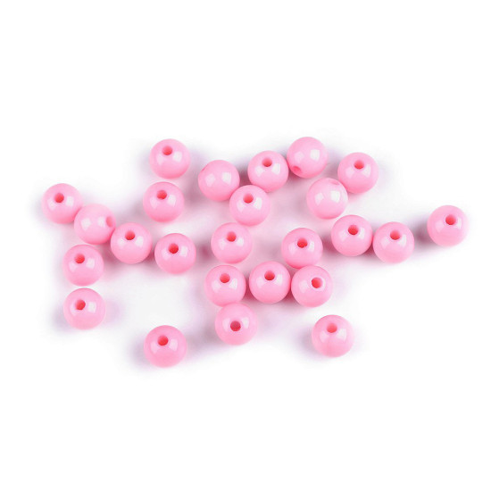 Mărgele plastic color ø8 mm - Verde deschis (7 Grame) Mărgele plastic color ø8 mm - Verde deschis (7 Grame)