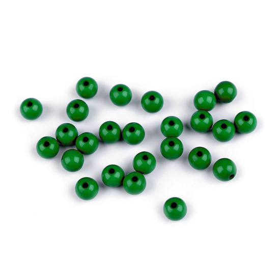Mărgele plastic color ø8 mm - Verde deschis (7 Grame) Mărgele plastic color ø8 mm - Verde deschis (7 Grame)