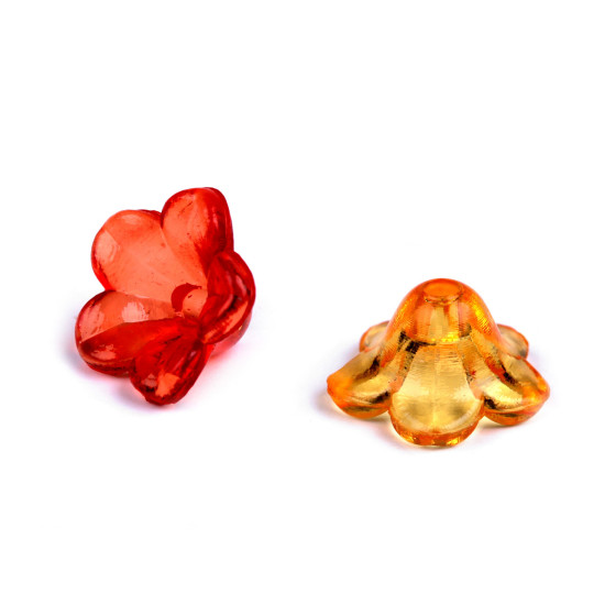 Margele plastic clopot / fusta 7x12 mm - Mix nr. 1 (20 Grame) Margele plastic clopot / fusta 7x12 mm - Mix nr. 1 (20 Grame)