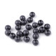 Margele de lemn ø13 a 14 mm - Alb (20 Grame)