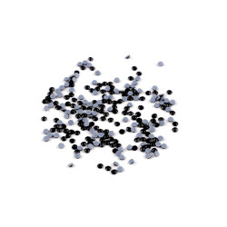Strasuri de lipit la cald - hot-fix marimea ss6 - Negru (2 Grame)