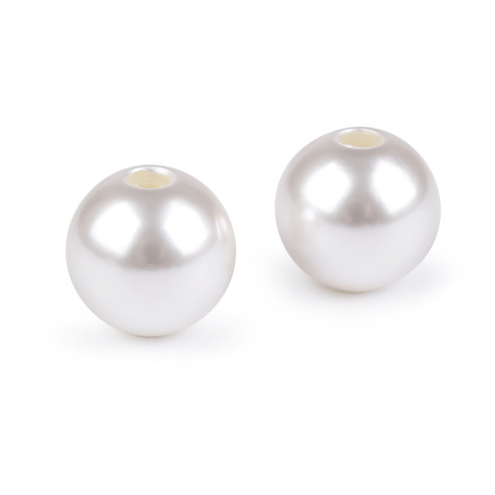 Mărgele din plastic ø30 mm - Sidef (30 Bucăți) Mărgele din plastic ø30 mm - Sidef (30 Bucăți)