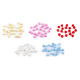Mărgele din plastic 8 mm - Alb (5 Grame) Mărgele din plastic 8 mm - Alb (5 Grame)