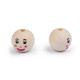 Margele din lemn cu figurine ø22 mm - Natural deschis (300 Bucăți) Margele din lemn cu figurine ø22 mm - Natural deschis (300 Bucăți)
