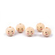 Margele din lemn figurine ø25 mm - Natural deschis (5 Bucăți) Margele din lemn figurine ø25 mm - Natural deschis (5 Bucăți)