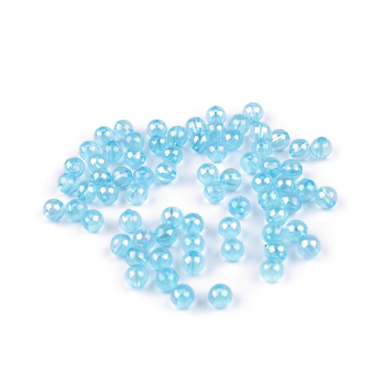 Mărgele din plastic curcubeu ø6 mm - Roz deschis (10 Grame) Mărgele din plastic curcubeu ø6 mm - Roz deschis (10 Grame)