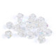 Mărgele din plastic diamant cu efect ab 8x13 mm - Roz (180 Grame) Mărgele din plastic diamant cu efect ab 8x13 mm - Roz (180 Grame)