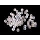 Mărgele din plastic cu efect ab 6x6 mm cub - Mov liliachiu (10 Grame) Mărgele din plastic cu efect ab 6x6 mm cub - Mov liliachiu (10 Grame)