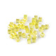 Mărgele din plastic cu efect ab 6x6 mm cub - Mov liliachiu (10 Grame) Mărgele din plastic cu efect ab 6x6 mm cub - Mov liliachiu (10 Grame)