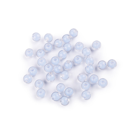 Mărgele din plastic cu efect de culori ø8 mm - Mov deschis (180 Grame) Mărgele din plastic cu efect de culori ø8 mm - Mov deschis (180 Grame)