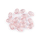 Mărgele de plastic măsline 10x15 mm - Roșu coral deschis (10 Grame) Mărgele de plastic măsline 10x15 mm - Roșu coral deschis (10 Grame)