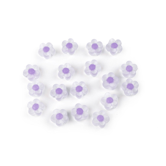Mărgele din plastic floare ø13 mm - Galben deschis (180 Grame) Mărgele din plastic floare ø13 mm - Galben deschis (180 Grame)