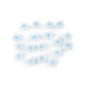 Mărgele din plastic floare ø13 mm - Galben deschis (180 Grame) Mărgele din plastic floare ø13 mm - Galben deschis (180 Grame)