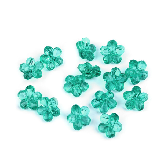 Nasturi din plastic / margele floare ø12 mm - Roz deschis (5 Grame) Nasturi din plastic / margele floare ø12 mm - Roz deschis (5 Grame)