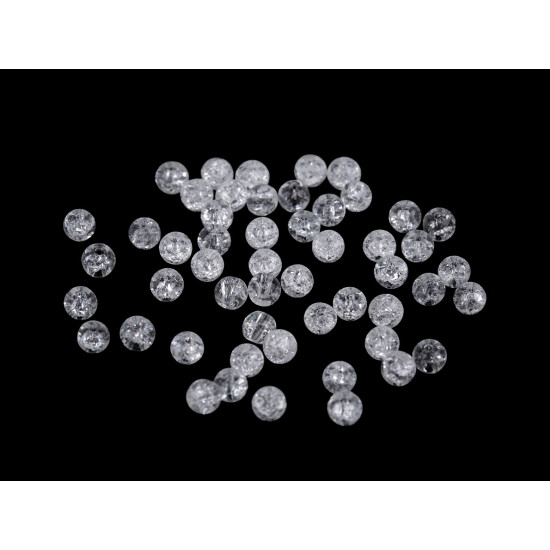 Mărgele cristal mineral sintetic ø4 mm - Cristal (100 Bucăți) Mărgele cristal mineral sintetic ø4 mm - Cristal (100 Bucăți)