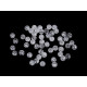 Mărgele cristal mineral sintetic ø4 mm - Cristal (100 Bucăți) Mărgele cristal mineral sintetic ø4 mm - Cristal (100 Bucăți)