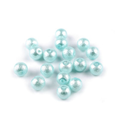 Perle de sticlă ø10 mm - Turcoaz (160 Grame)