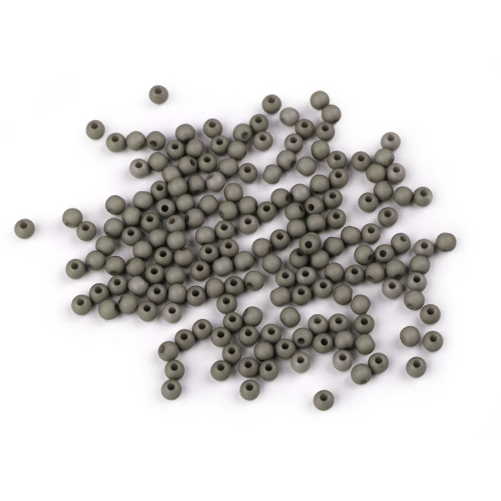 Mărgele din plastic color ø4 mm - Verde mentă (500 Grame) Mărgele din plastic color ø4 mm - Verde mentă (500 Grame)