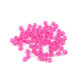 Mărgele de plastic cracked ø6 mm - Transparent (30 Grame) Mărgele de plastic cracked ø6 mm - Transparent (30 Grame)