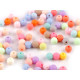 Margele din plastic mat, suprafata cauciucata ø6 mm - Mix (20 Grame) Margele din plastic mat, suprafata cauciucata ø6 mm - Mix (20 Grame)