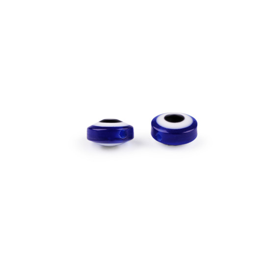 Mărgele din plastic ø12 mm - Albastru delta (10 Bucăți) Mărgele din plastic ø12 mm - Albastru delta (10 Bucăți)