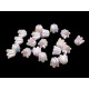 Margele din plastic cu clopotel/fusta efect ab 12x14 mm - Alb sidefat (200 Bucăți) Margele din plastic cu clopotel/fusta efect ab 12x14 mm - Alb sidefat (200 Bucăți)