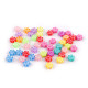Mărgele flori din plastic ø11 mm - Mix (10 Grame) Mărgele flori din plastic ø11 mm - Mix (10 Grame)