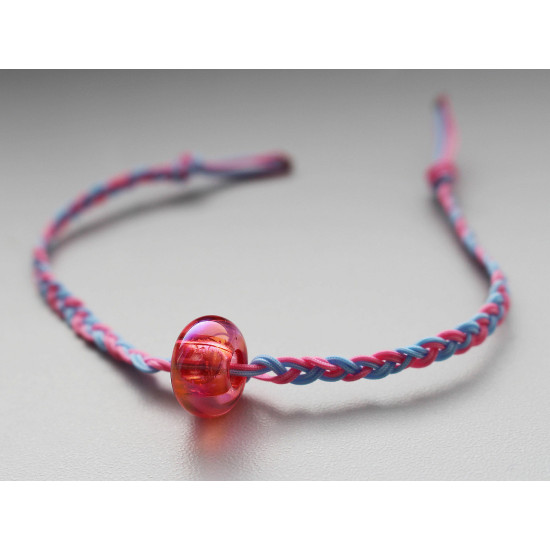 Mărgele din plastic cu orificiu mare ø13 mm cu efect ab - Albastru deschis (6 Bucăți) Mărgele din plastic cu orificiu mare ø13 mm cu efect ab - Albastru deschis (6 Bucăți)