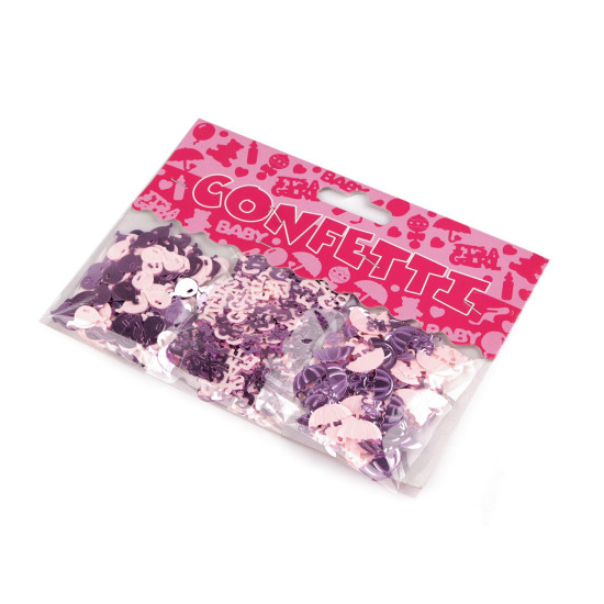 Confetti baby boy, baby girl - set pentru nasterea copilului - Roz deschis (1 Sac) Confetti baby boy, baby girl - set pentru nasterea copilului - Roz deschis (1 Sac)