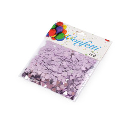 Confetti inimioare - pentru petrecere, nuntă, sărbătoare - Roz pudrat (4 Saci)
