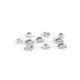 Quadratische hotfix-bügelsteinchen mit geradem schliff, 4 x 4 mm - Crystal (2 Gramm) Quadratische hotfix-bügelsteinchen mit geradem schliff, 4 x 4 mm - Crystal (2 Gramm)