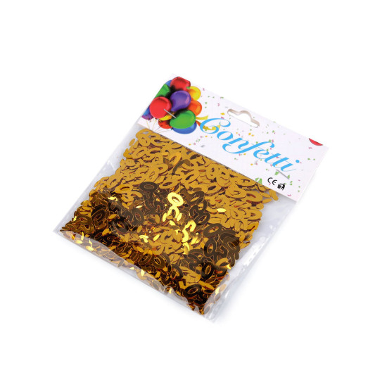 Confetti numere 30; 40; 50; 60 - pentru petreceri, sărbători de zile de naștere - Argintiu (1 Sac) Confetti numere 30; 40; 50; 60 - pentru petreceri, sărbători de zile de naștere - Argintiu (1 Sac)