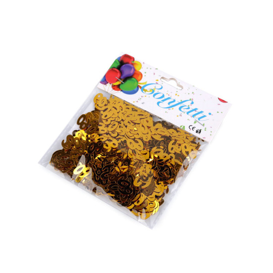 Confetti numere 30; 40; 50; 60 - pentru petreceri, sărbători de zile de naștere - Argintiu (1 Sac) Confetti numere 30; 40; 50; 60 - pentru petreceri, sărbători de zile de naștere - Argintiu (1 Sac)
