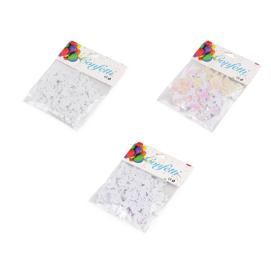 Confetti porumbiță - pentru petrecere, nuntă, sărbătoare - Mix (4 Saci) Confetti porumbiță - pentru petrecere, nuntă, sărbătoare - Mix (4 Saci)
