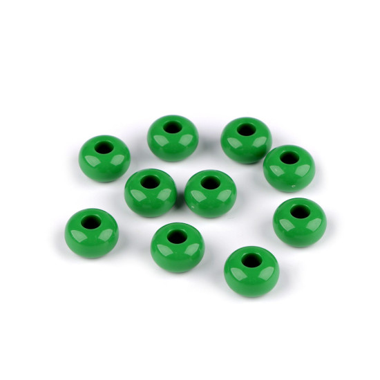 Mărgele decorative din plastic cu gaură mare ø15 mm - Crem foarte deschis (70 Bucăți) Mărgele decorative din plastic cu gaură mare ø15 mm - Crem foarte deschis (70 Bucăți)