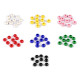 Mărgele decorative din plastic cu gaură mare ø15 mm - Crem foarte deschis (70 Bucăți) Mărgele decorative din plastic cu gaură mare ø15 mm - Crem foarte deschis (70 Bucăți)