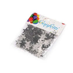 Confetti stele - Argintiu (1 Sac)