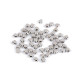 Mărgele de plastic mini steluțe, inimioare, cuburi metalice - Auriu deschis (60 Grame) Mărgele de plastic mini steluțe, inimioare, cuburi metalice - Auriu deschis (60 Grame)