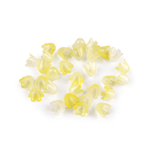 Mărgele din plastic clopoțel / fustă 9x11 mm - Albastru azur (500 Grame) Mărgele din plastic clopoțel / fustă 9x11 mm - Albastru azur (500 Grame)