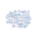 Mărgele clopoțel/fustă din plastic cu efect ab 9x11 mm - Galben deschis (500 Grame) Mărgele clopoțel/fustă din plastic cu efect ab 9x11 mm - Galben deschis (500 Grame)