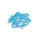 Mărgele de plastic ø6 mm - Alb (500 Grame) Mărgele de plastic ø6 mm - Alb (500 Grame)