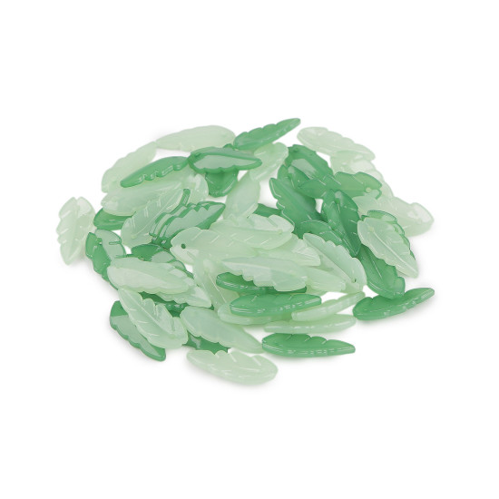 Mărgele frunze din plastic - Mix (500 Grame) Mărgele frunze din plastic - Mix (500 Grame)