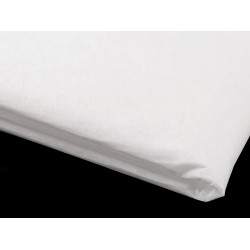 Țesătură nețesută perlan  45 g/m², lățime 95 cm - Alb (1 Metru)