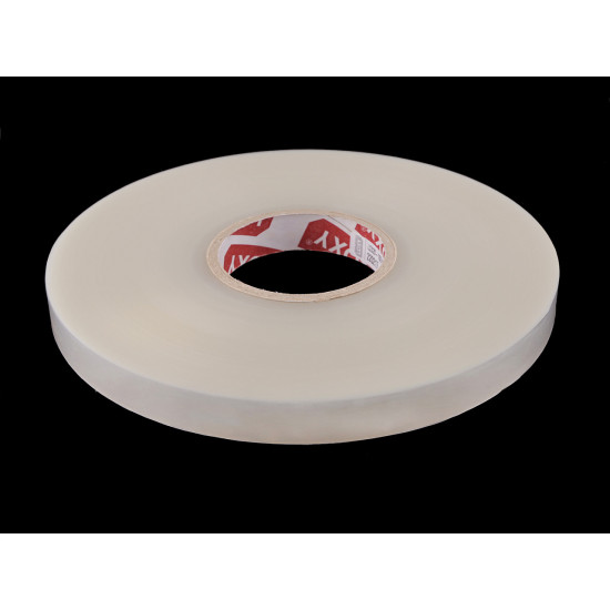 Bandă adezivă de cusătură pentru materiale impermeabile, lățime 20 mm - Transparent (350 Metri) Bandă adezivă de cusătură pentru materiale impermeabile, lățime 20 mm - Transparent (350 Metri)