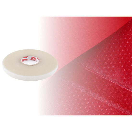 Bandă adezivă de cusătură pentru materiale impermeabile, lățime 20 mm - Transparent (350 Metri) Bandă adezivă de cusătură pentru materiale impermeabile, lățime 20 mm - Transparent (350 Metri)