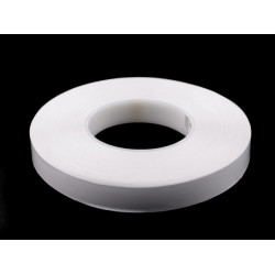 Bandă adezivă de cusătură pentru materiale impermeabile, lățime 20 mm - Alb (1 Metru)