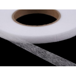 Bandă termoadezivă, lățime 10 mm, tip pânză de păianjen - Alb (252 Metri)