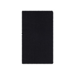 Țesătură termoadezivă elastică 40 g/m² lățime 150 cm - Negru (1 Metru)