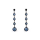 Cercei jablonec - Ink blue (1 Pereche) Cercei jablonec - Ink blue (1 Pereche)